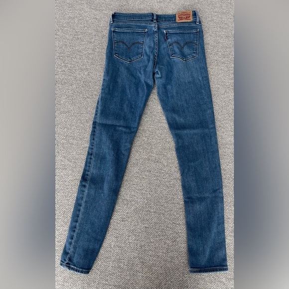 Signature by Levi Strauss Women's 711 Skinny Jeans - Blue - Picture 13 of 13